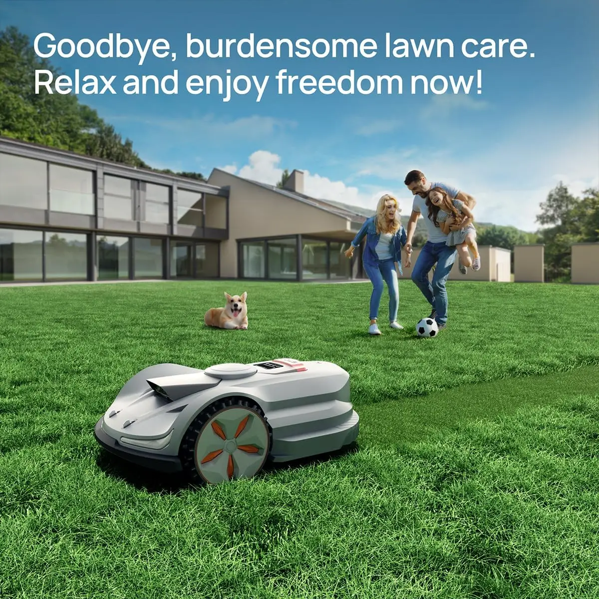 High Quality SEEKER X7 Wireless Robot Lawn Mower 0.75 Acre/ 32,000Sq. Ft with Smart APP Control Vision AI System