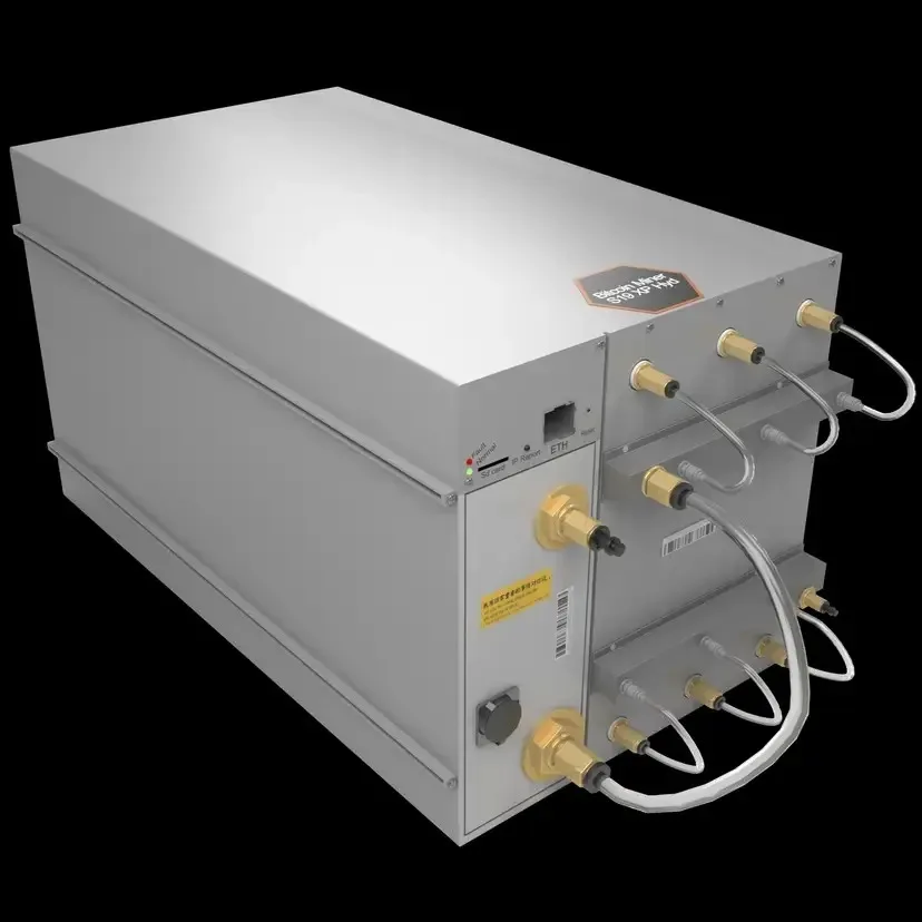 IBM Bitmain Antminer S21e Hyd 288Th/s Otimizado para Mineração de Bitcoin de Alto Desempenho