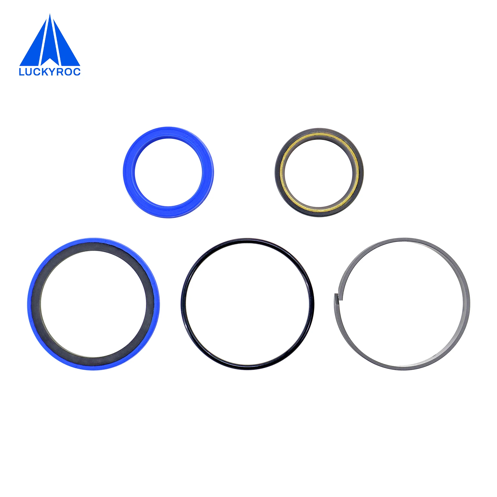 

LUCKYROC Forklift Spare Parts Set of Seals Assy. 0009608008 for Linde 336-03 337-02 351-05 352-01 352-05