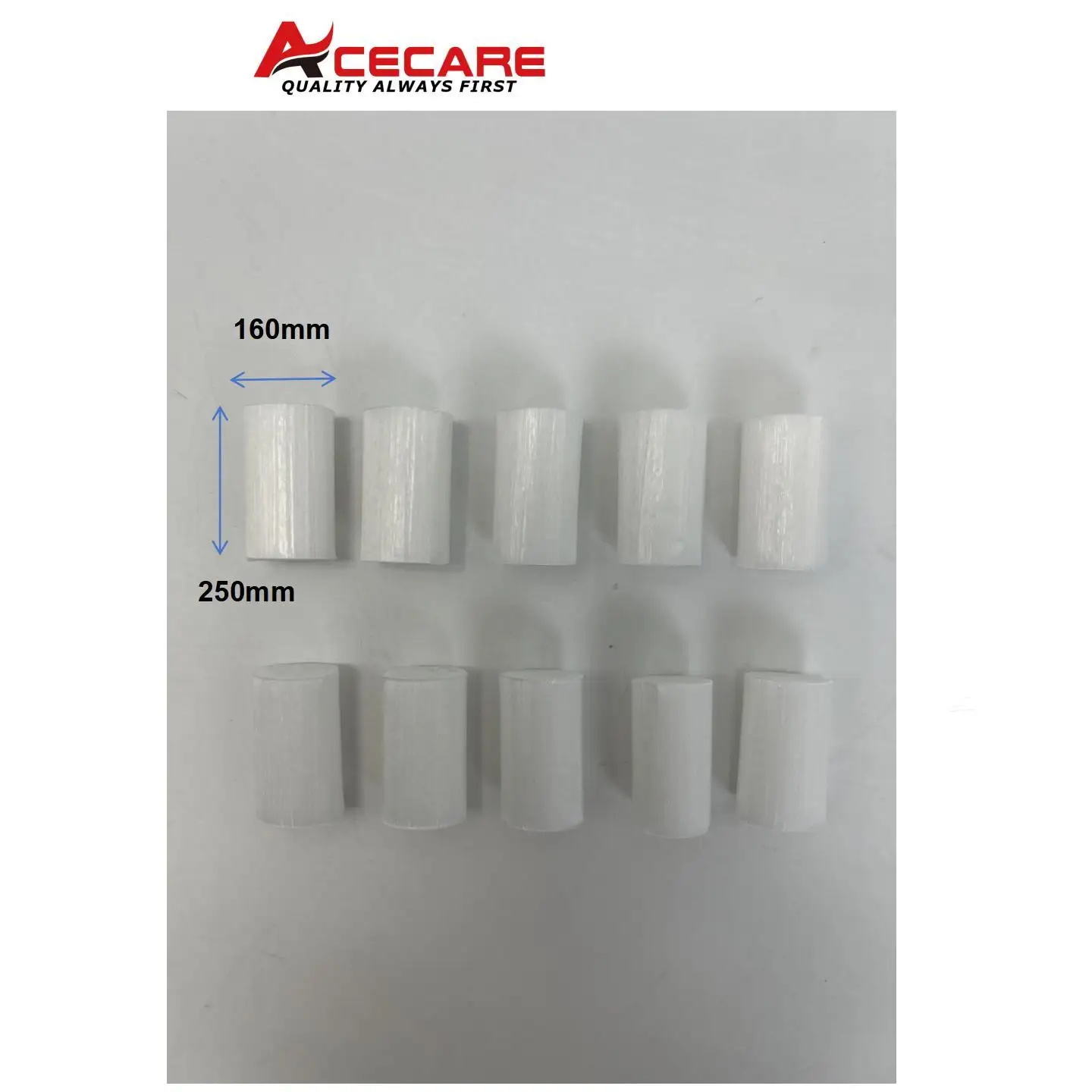 ACECARE 10Pcs High Pressure Pump Filter Element Refill Fiber Cotton Filters 16mm For 12V Air Compressor System Replacement