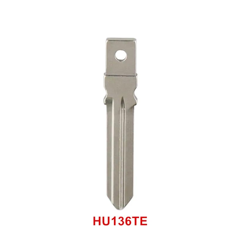 10pcs VAC102 VA2 HU136 HU136TE Remote Car Key Blade For Renault Megan Modus Clio Kangoo Trafic Logan Sandero Duster Alarm