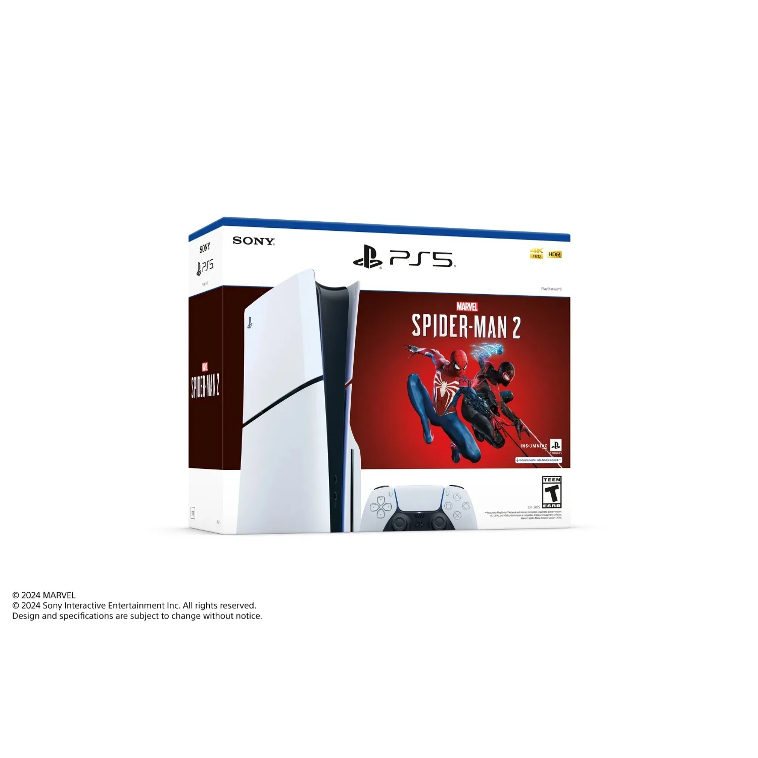 Sony PlayStation 5 Console - Marvel’s Spider-Man 2 Bundle (slim)