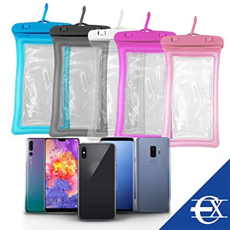 Waterproof mobile case | Waterproof case | 100% hermetic | Touch system Compatible coating | Ideal for beach or pool