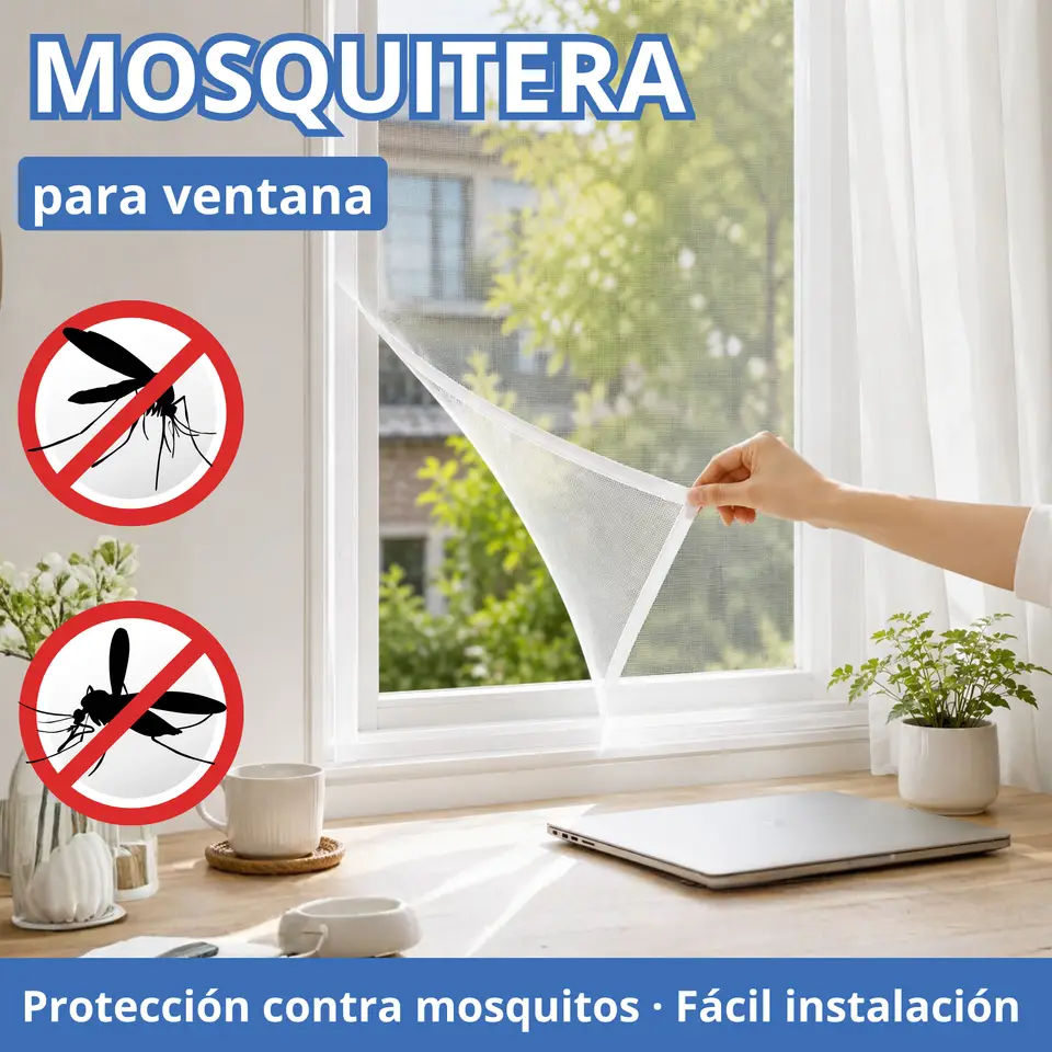 MOSQUITERA PARA VENTANA AUTOADHESIVA