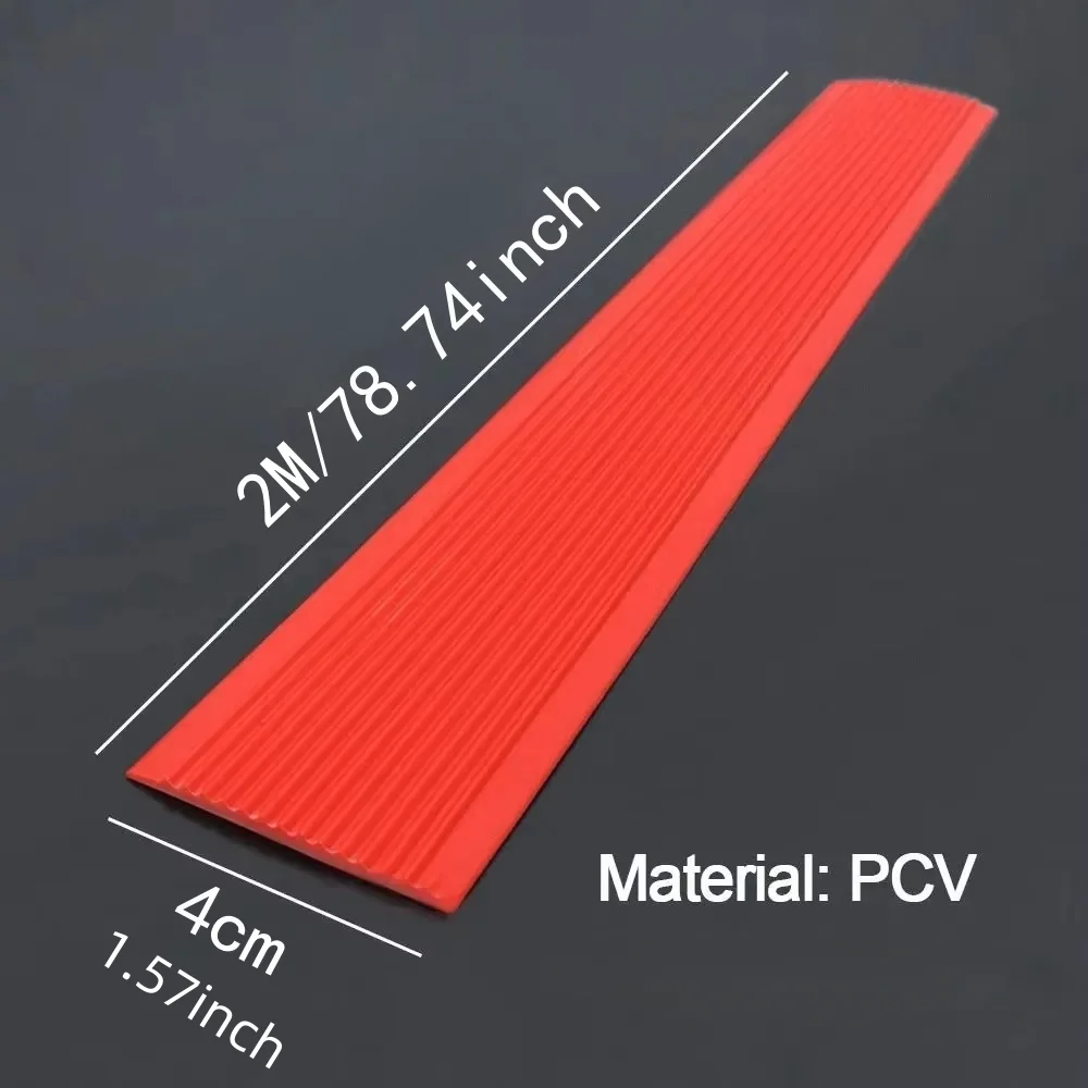 1PC 2m/78.74inch Self-adhesive Anti-Slip Stair Tape Treads Carpet floor Sticker Safety Waterproof Bathroom Floors