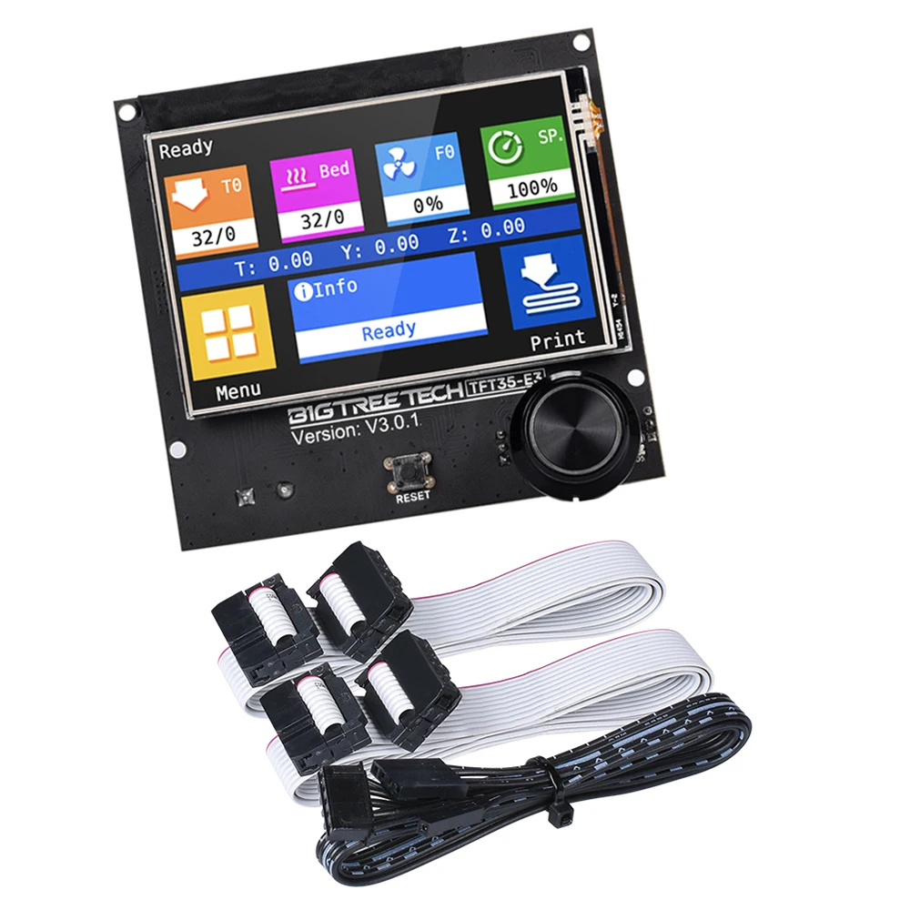 BIGTREETECH TFT35 E3 V3.0 Touch Screen 12864 LCD Display 3d Printer Parts For CR10 Ender3 Upgrade SKR MINI E3 V3.0 Octopus Pro