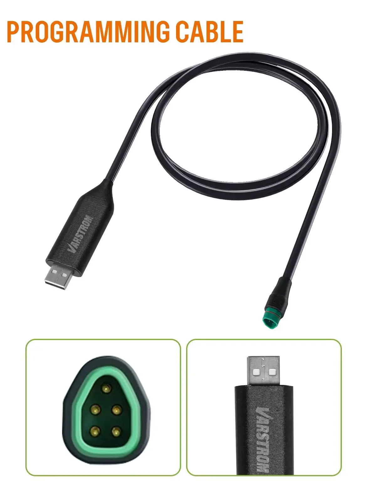 Kable USB do programowania e-bike'ów dla zestawów Bafang CAN Protocol Mid Drive Kit: BBS03 HD BBS01 BBS02 Silnik Mid Drive 100CM — 2
