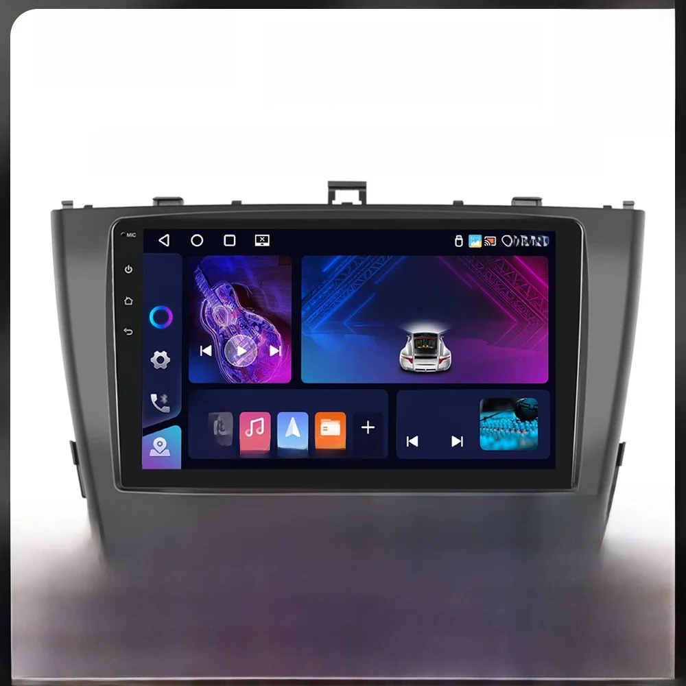 Podofo 2din 8Core Autoradio Voor Toyota Avensis 2009-2015 Multimediaspeler Carplay Android Auto Gps Navigatie Dsp 9 ''Auto Audio - afbeelding 2