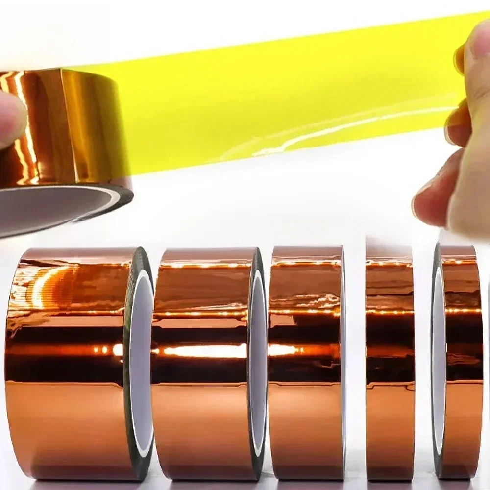 5–40 mm Kapton-Klebeband, Polyimid-Klebeband, isolierendes Klebebanduusптоно С kjч Wärmeband zum Schutz von Platinen