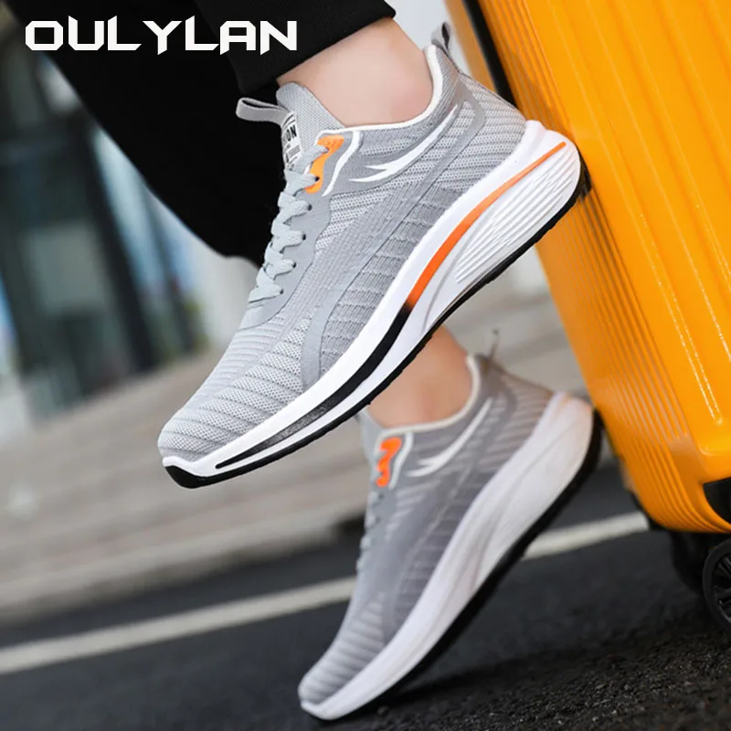 Sneakers Original Light Shock New Casual Men Knit Casual Walking Shoes Breathable Trendy Absorption Male Tennis Shoes