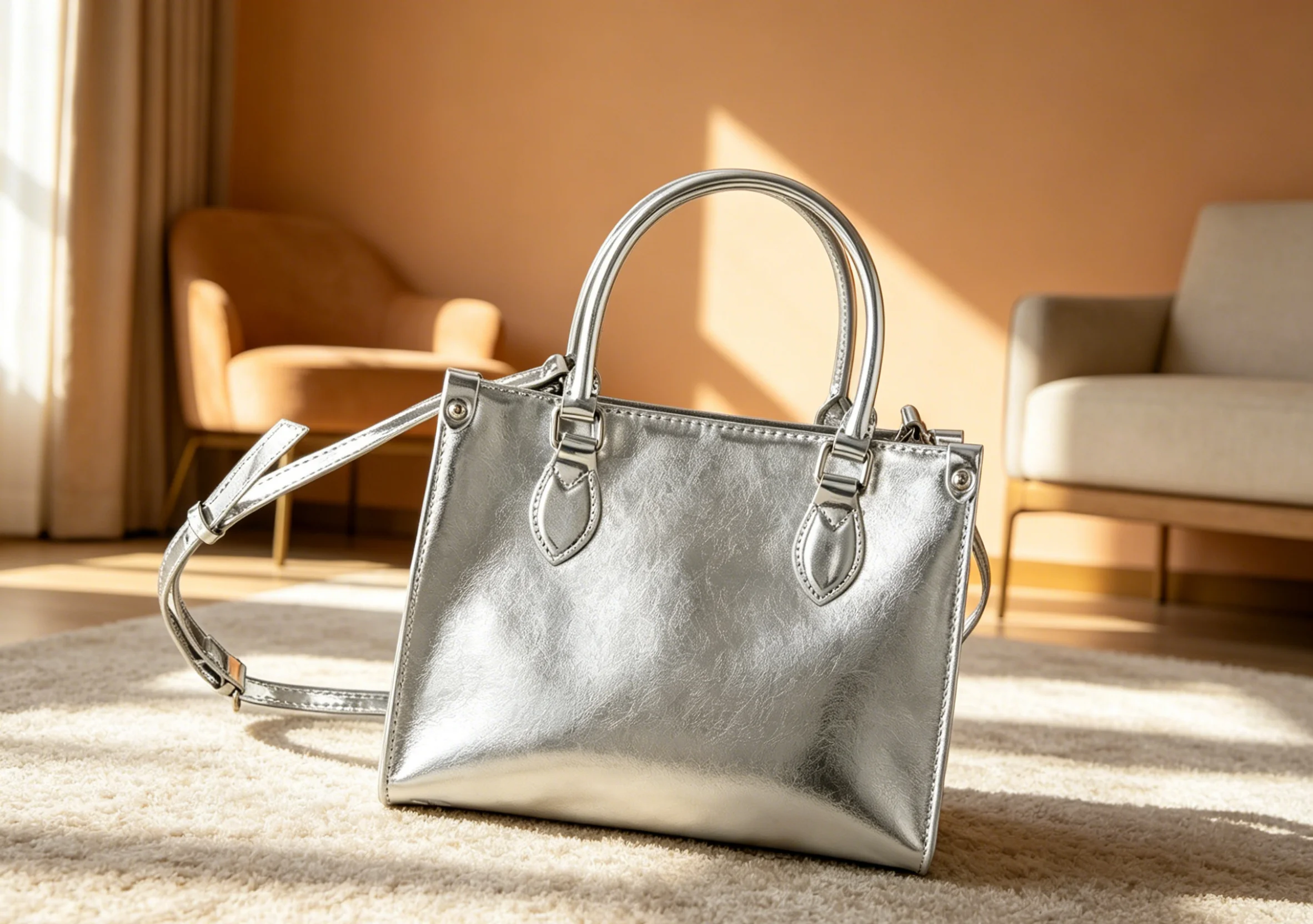 

2026 Size: 25 OR 35 cm no box New Model - Versatile and Fashionable PU Leather Bag - Durable, High-Quality and Affordable