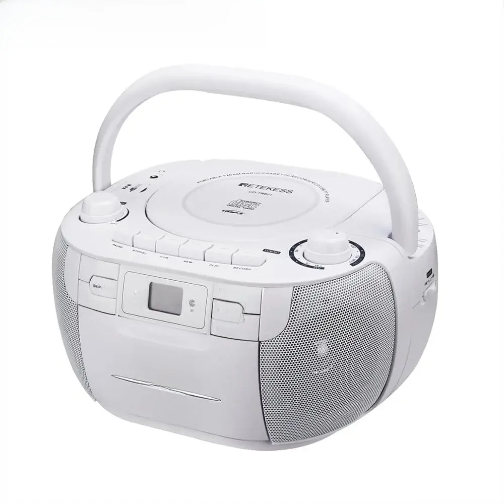 Retekess TR621 AM/FM Radio Cassettepeler Met CD-speler Opnamefunctie Ondersteunt USB/TF-kaart + Afstandsbediening - afbeelding 2