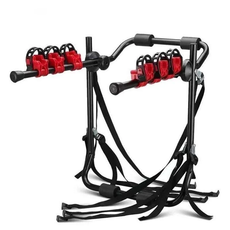 AliExpress 3-Bicycle Sturdy Arm Trunk Mount Bike Carrier Rack Hatchback Rear Holder for AUTO SUV & Car Vehicle