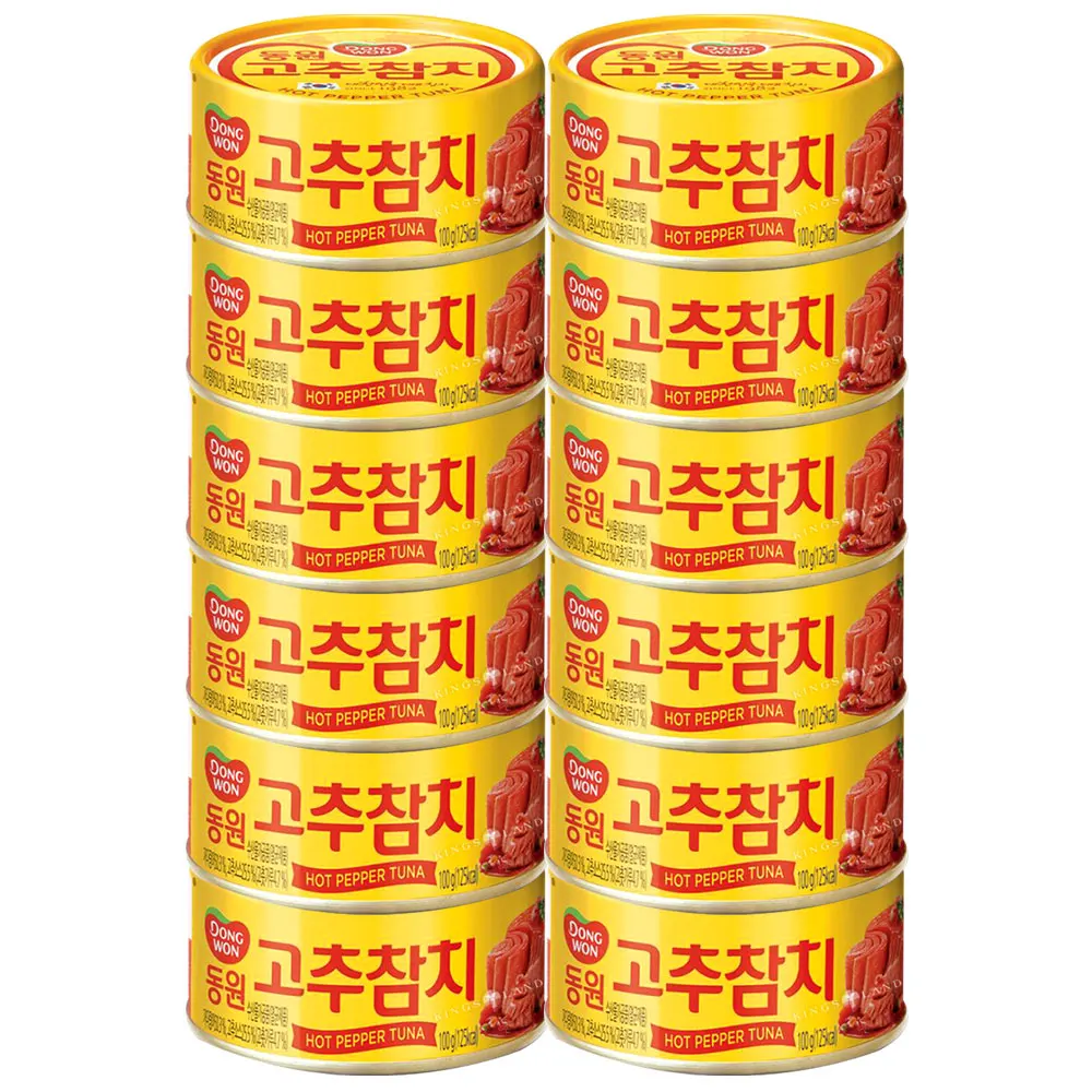 100g Dongwon pepper tuna 12 pieces