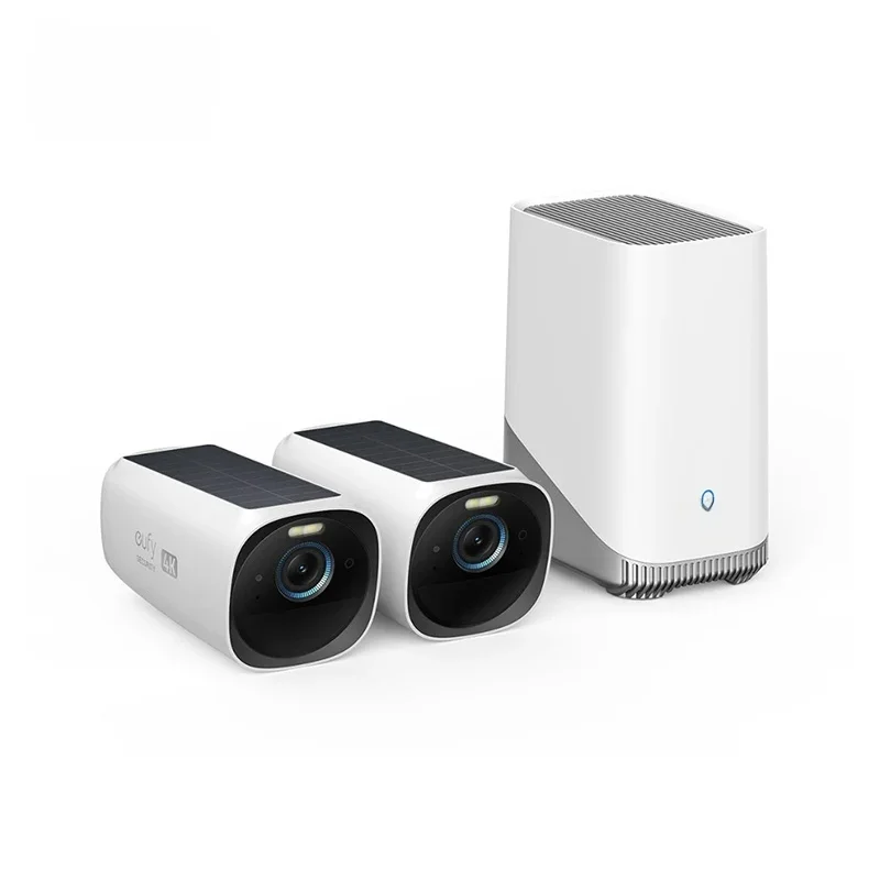 Eufy Security Eufycam S330 (Eufycam 3), Surveillance Wifi Extérieure Sans Fil, Résolution 4K, Panneau Solaire Intégré - afbeelding 2