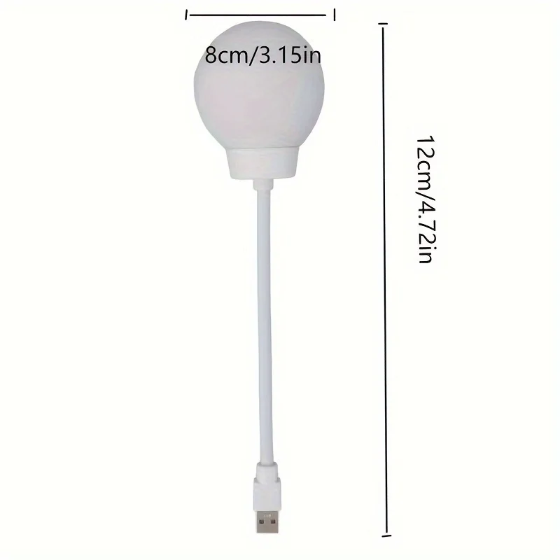 Moon Night Light Voice Activated USB LED Light Strip 3 Colors Temperature Dimming Suitable For Bedroom Bathroom Decoration