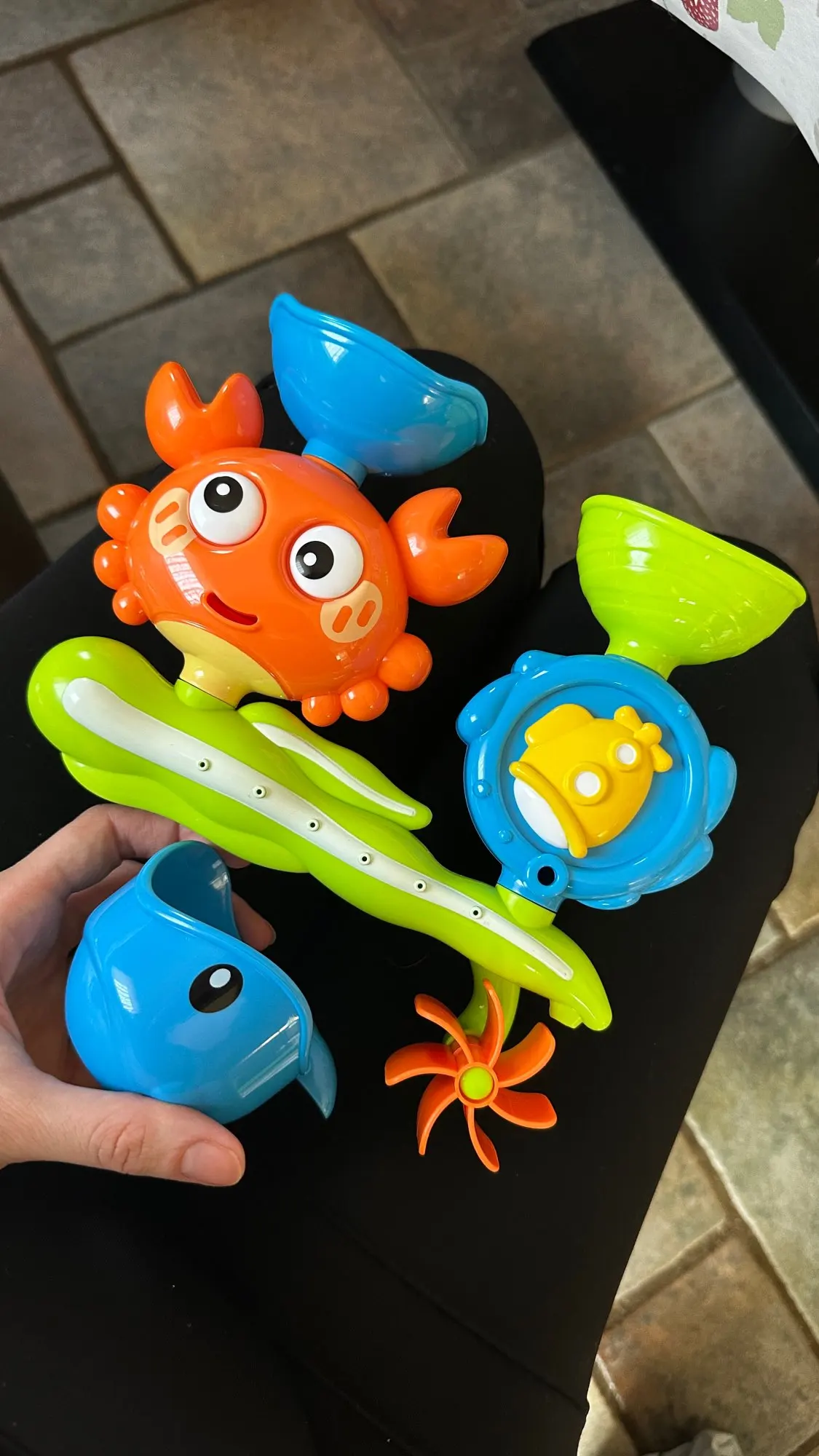 Interactive Suction Cup Bath Toy Set for Youngsters，Ideal for Youngsters and Schoolers, Perfect Gift for Halloween, Christmas photo review