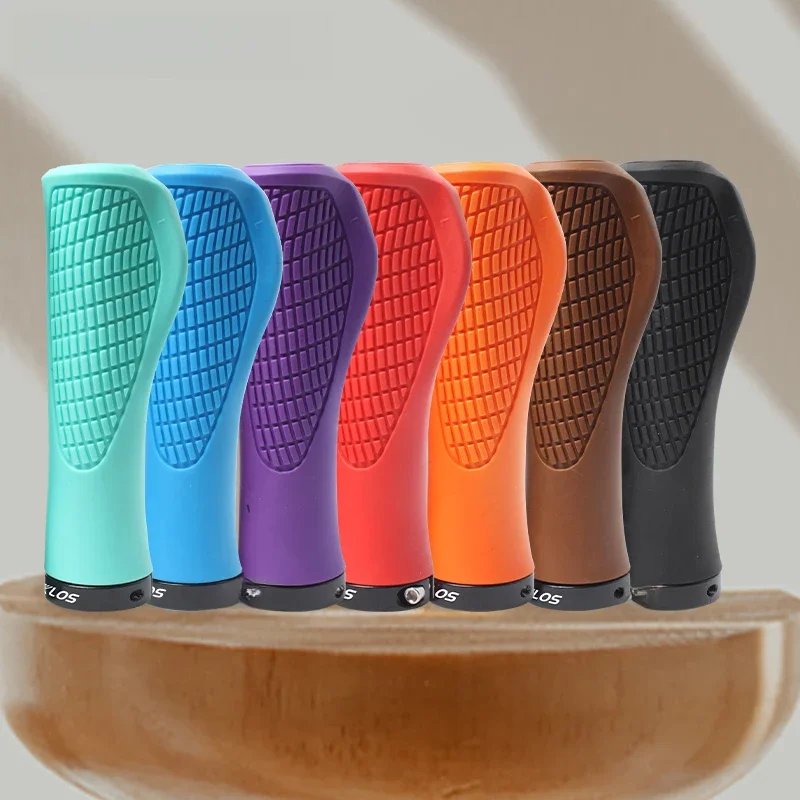AliExpress UK BUCKLOS Bicycle Handlebar Grip Ruber Bike Handle Bar Grips Shock Absorbing Lockable MTB Cuffs Cycling Accessories