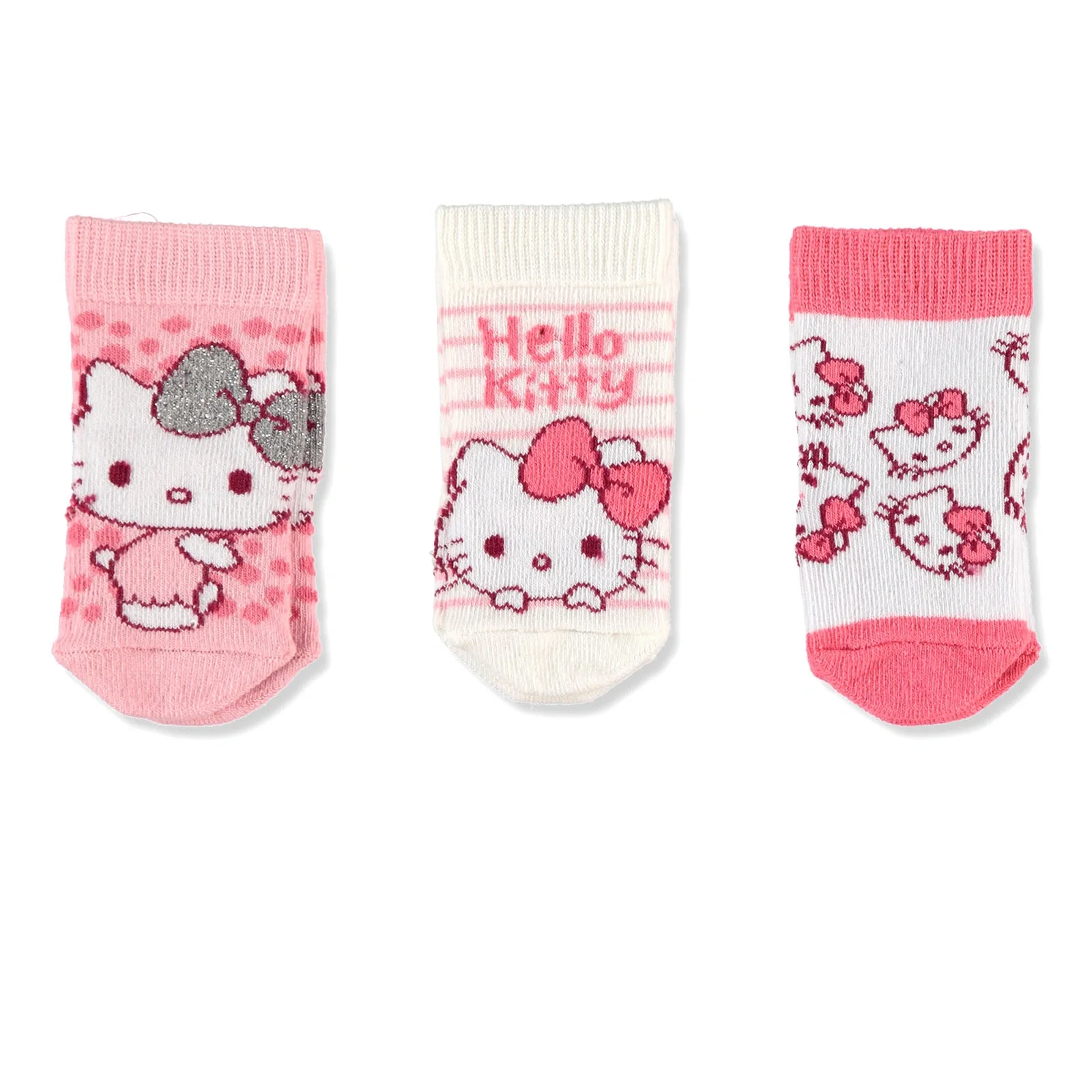 Calcetines de dibujos animados de temporada para bebé de 0 a 4T/nueva temporada, 3 pares para niñas y niños, de punto de algodón, accesorios de ropa