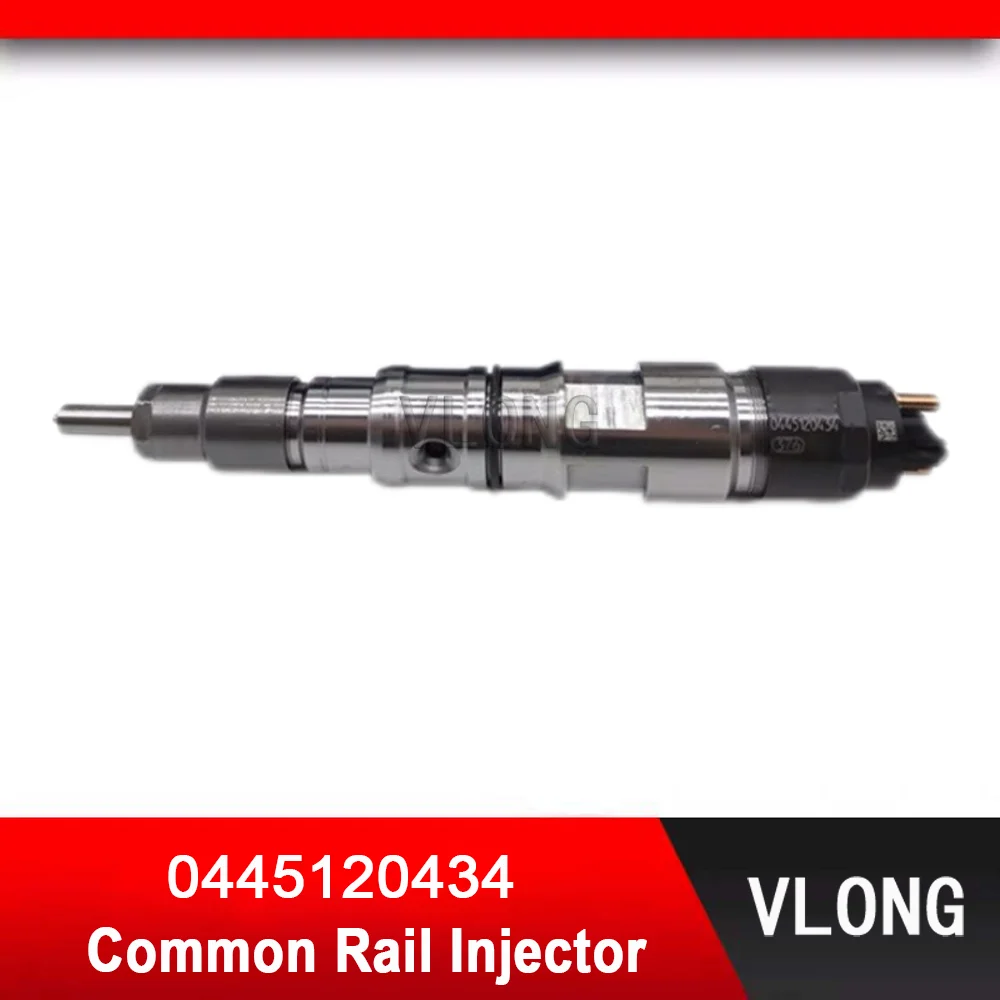 

0445120434 New Durable Fuel Injector For YUICHAI Engine Common Rail Injector L47001112100A38 L4700-1112100-A38 0 445 120 434