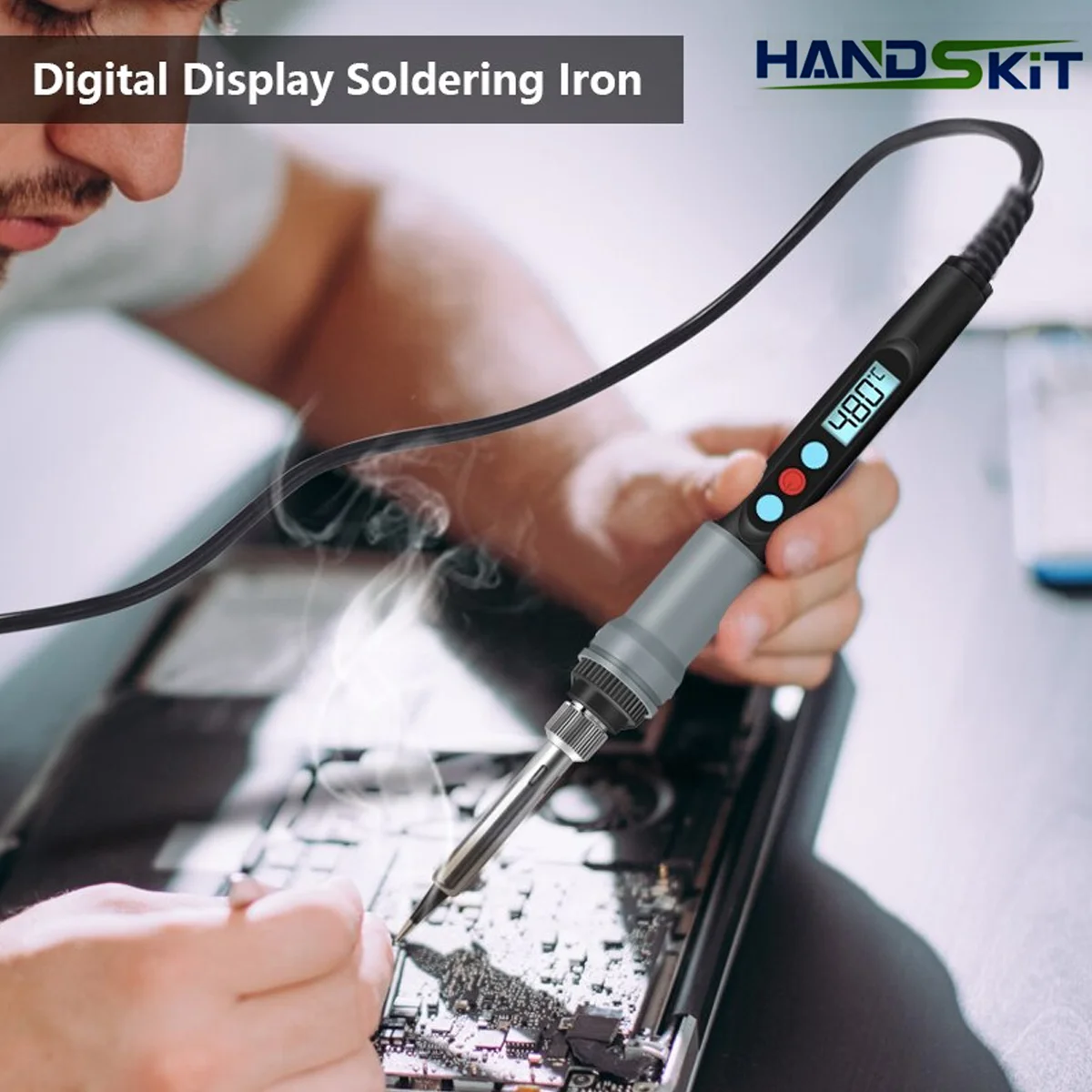 Handskit Model-926 90W Soldering Iron With Accessories UK US EU Plug