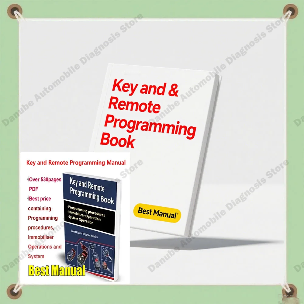 

Key & Remote Programming Manual | Locksmith Pro Guide | Immobilizer System Repair | All Car Models | Step-by-Step Instructions