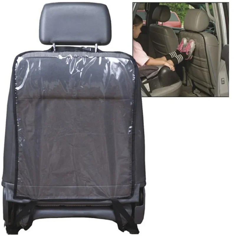 Housse de protection pour siège arrière de voiture pour enfants, noire, tapis universel Anti-jeu, pratique, de haute qualité