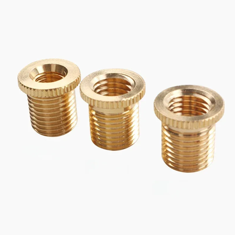 Miedziany adapter gałki zmiany biegów gwint wewnętrzny M8*1,25/M10*1,25/M10*1,5 do pokrętła uniwersalnego — zdjęcie 2