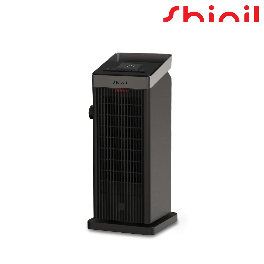 Shinil PTC Fan Heater Electric Heater Tower-type Stand-type Household Office Heating Equipment Winter