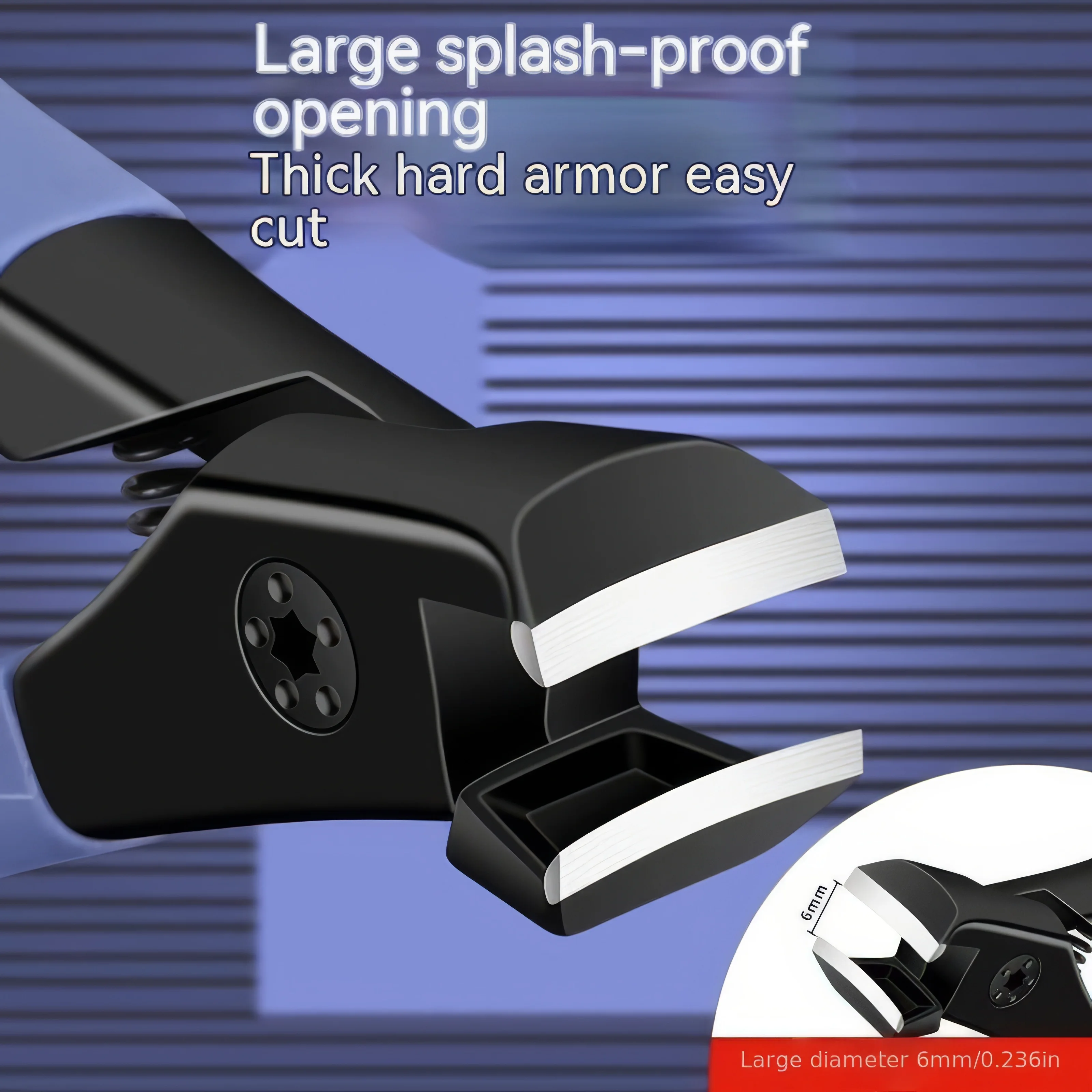 

Single Blue Nail Clipper with Nail File - Extra Sharp Blades for Easy Cutting, Safe & Compact Design, Convenient for Home