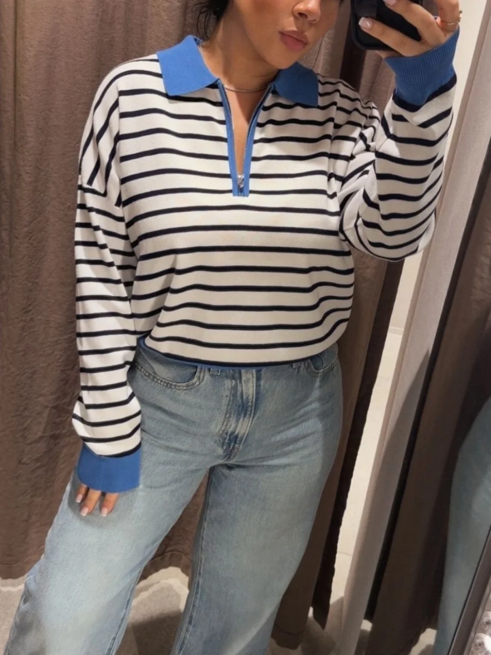 Preppy Style Knitwear Women Chic Stripe Color Block Knit Tops Winter Long Sleeve Sweaters Fashion Slimming Jumper Tops 2026
