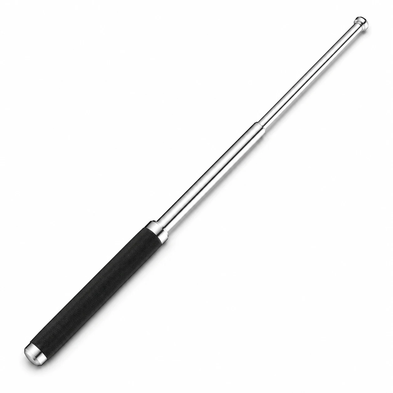 Metalen uitschuifstok, 66 cm, inklapbaar ontwerp, met een antislip handvat, inclusief opbergdoos.