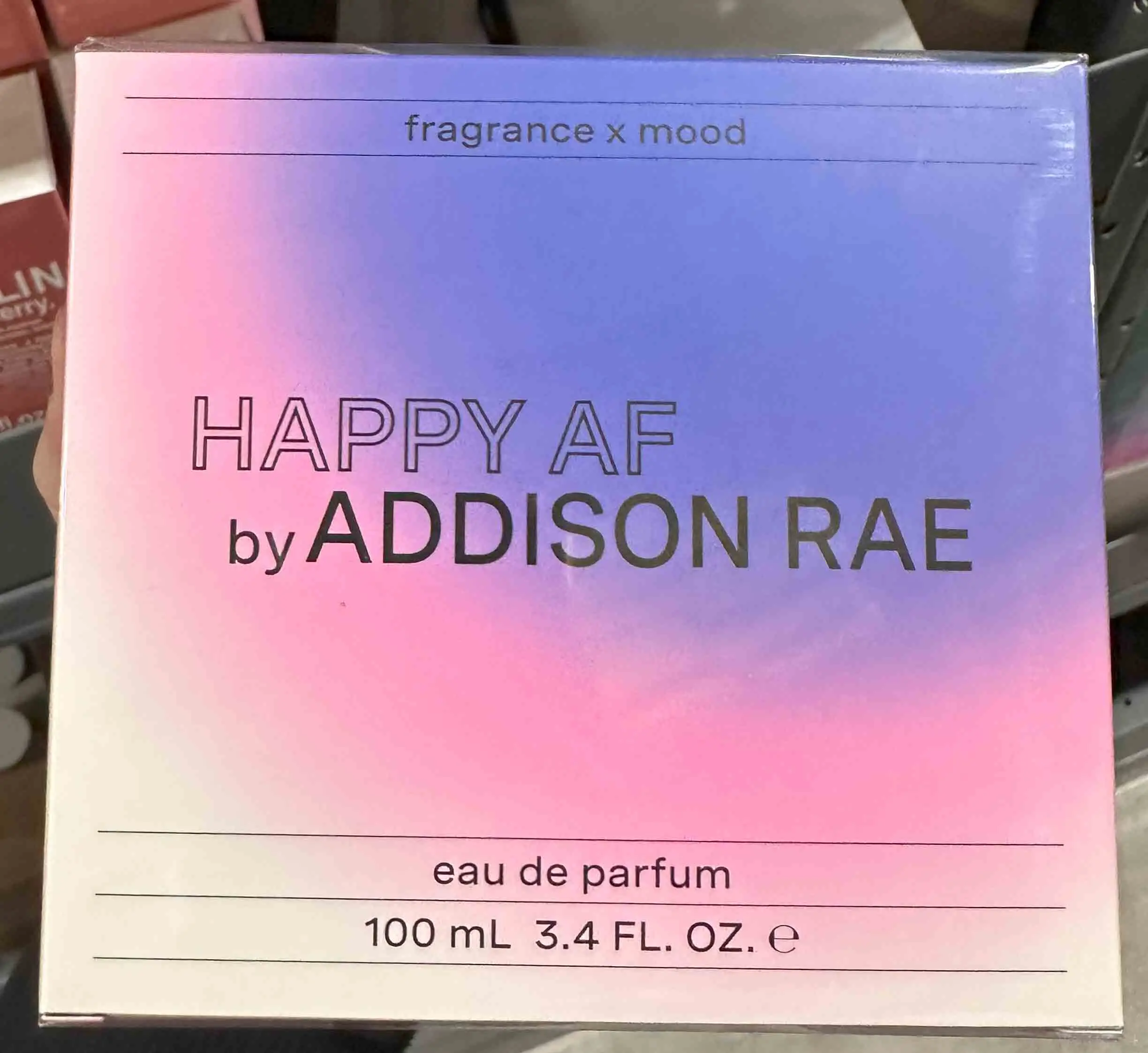 Ароматы Addison Rae Happy-духи для женщин-фруктовый цветочный аромат-розовая личи и Красный грейпфрут-3,4 унции