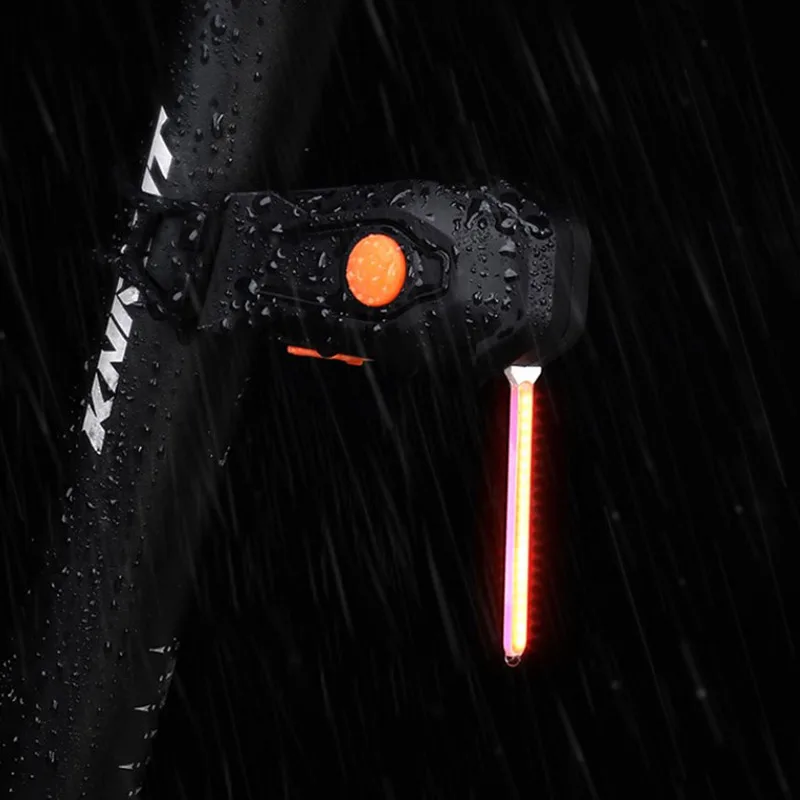 Luz de advertência de segurança noturna para bicicleta, stick bike e scooter, bicicleta elétrica e scooter