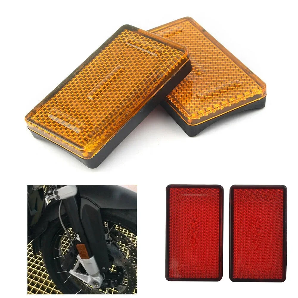 Akcesoria motocyklowe Odblaskowe plastikowe widelce ABS Odblaski do BMW K1200RS K1200GT R1200RT R1200GS R1200R — zdjęcie 2