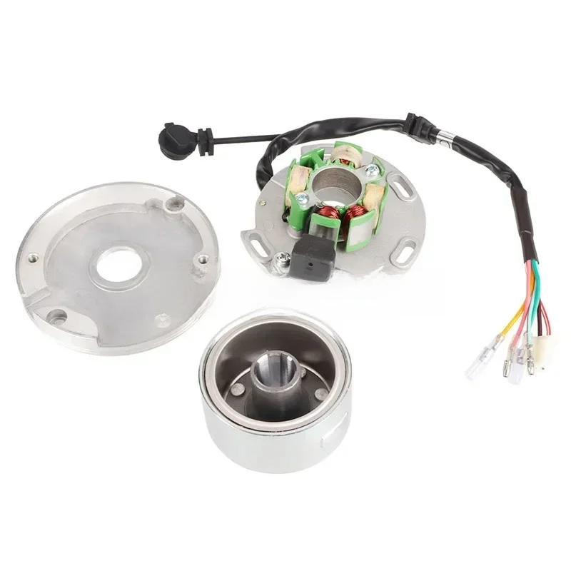 AliExpress NONE Motorcycle AC Ignition Magneto Stator Rotor Kit for 150 Lifan 150cc LF150 Horizontal Engine Dirt Bike Monkey Parts
