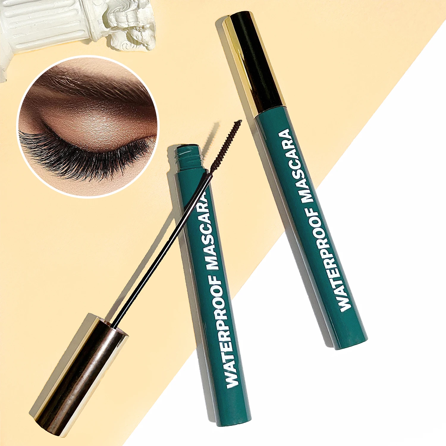 ماسكارا بيرج هوني مقاومة للماء، طويلة، مجعدة، وطرف الفرشاة لا يمزج وتجف بسرعة #4