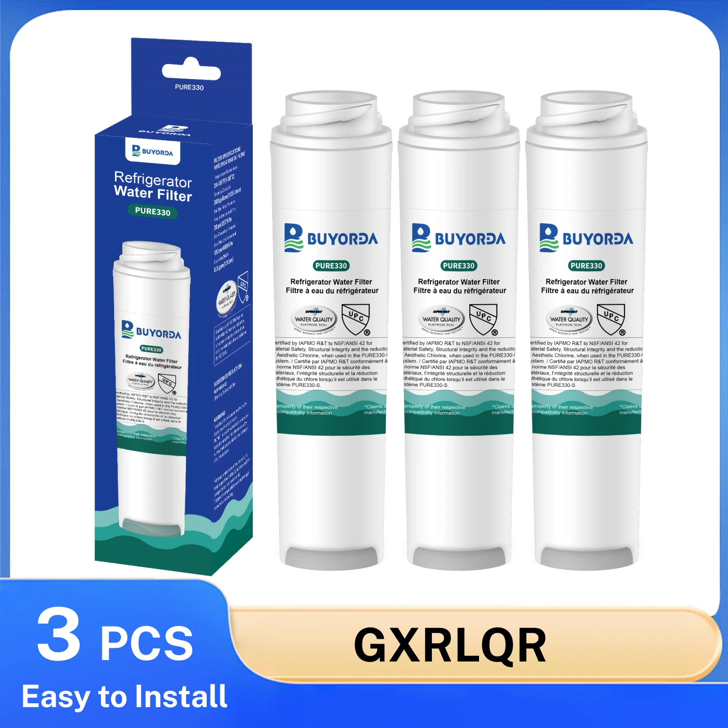 GXRLQR 3-Pack Replacement
