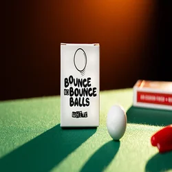 Bounce no Bounce Balls WHITE by Murphy’s Magic  (Instant Download)