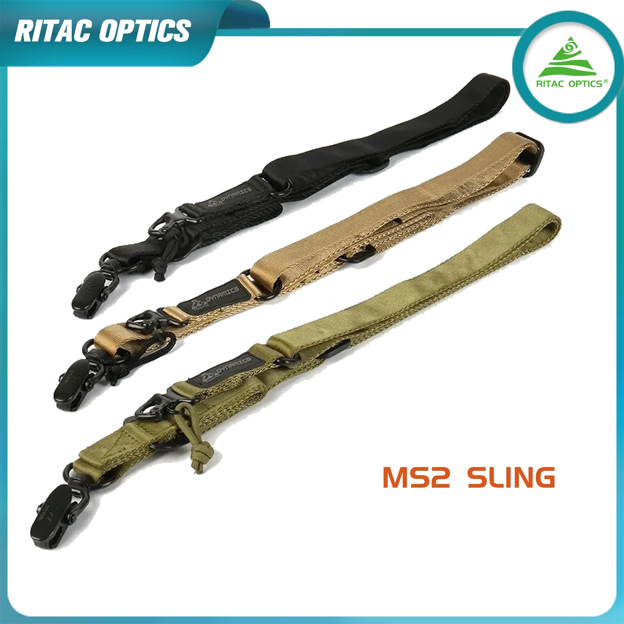 MS2 Multi Mission Rifle Sling Adjustable Double Point Rope Safety Gun Strap CS Multifunction Lanyard Sling Strap