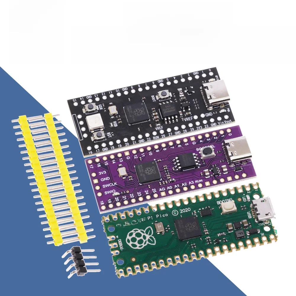 Płyta rozwojowa Raspberry Pi Pico TYPE-C wysokowydajna płyta mikrokontrolera RP2040 128Mbit 4M 16MB dwurdzeniowy procesor ARM — zdjęcie 2
