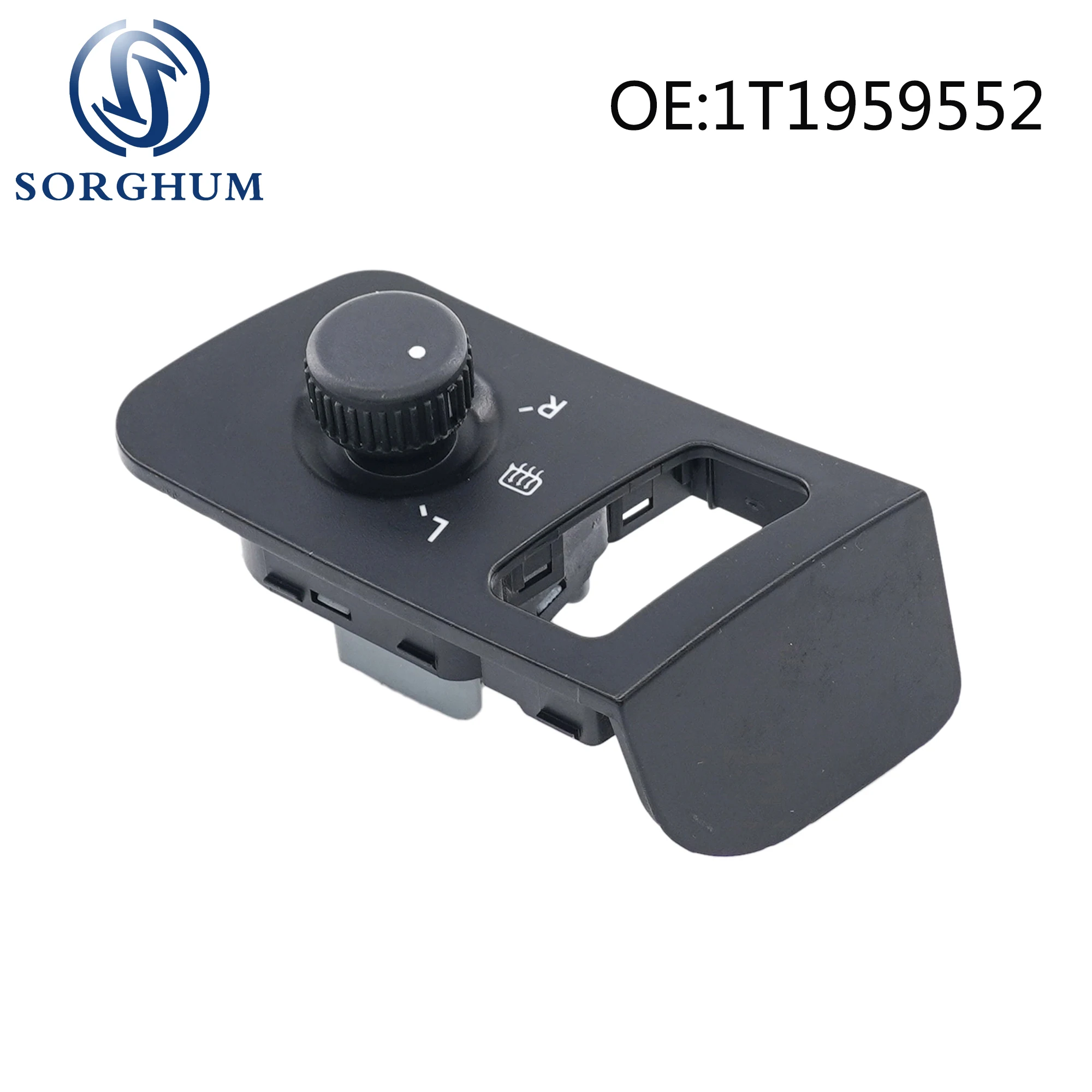 

Sorghum For Volkswagen Caddy Touran 1T1 2005 - 2014 Rear Side Mirror Control Switch Electric Adjust Knob 1T1959552 1T1959565F