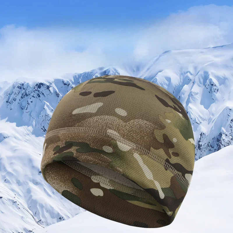 Männer Frauen Winter Outdoor Fleece Uhren kappe wind dichte Wander kappen Armee militärische