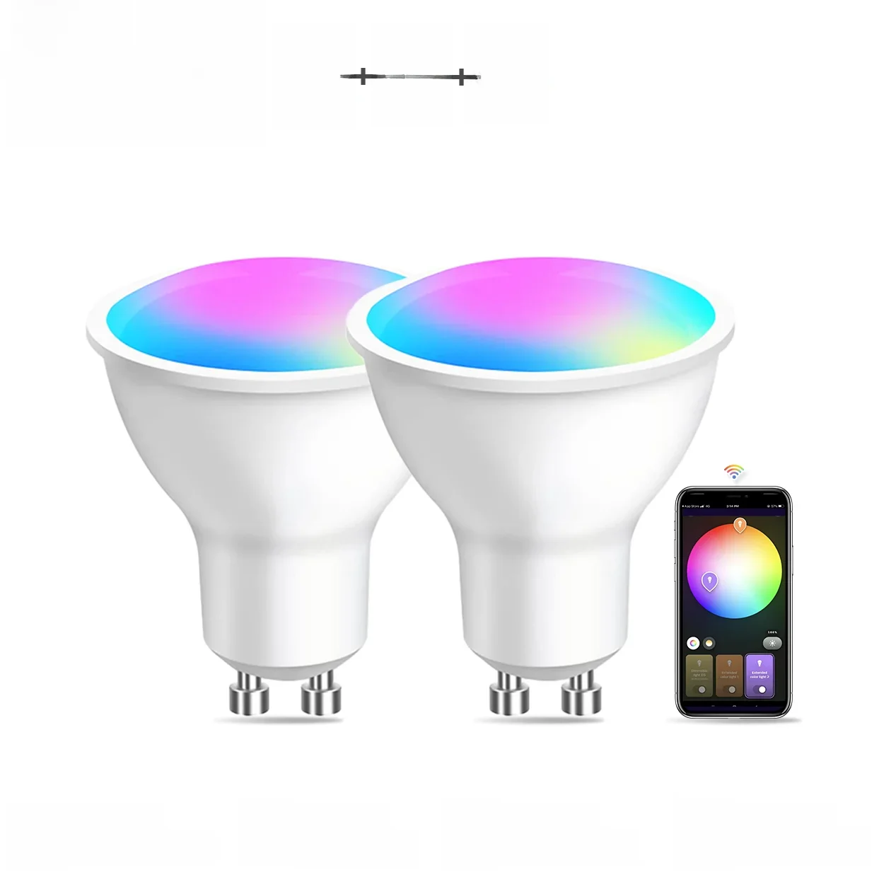 GU10 Zigbee/Wifi Led Glühbirne RGB CW WW Strahler Led-lampen Smart Led Lampe Arbeit Mit Alexa echo Hub Google Yandex Smartthings