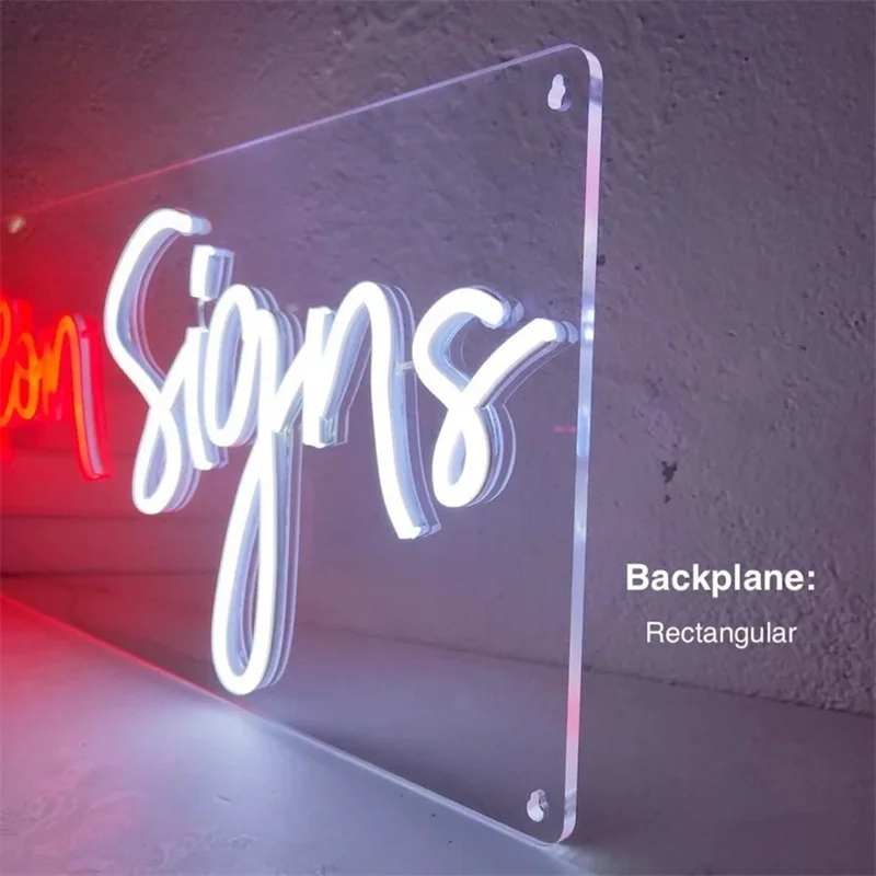 Imagem -03 - Boas Vibrações Apenas Custom Neon Sign Led Neon Light Wall Art Led Decoração de Casa Bar Night Lights