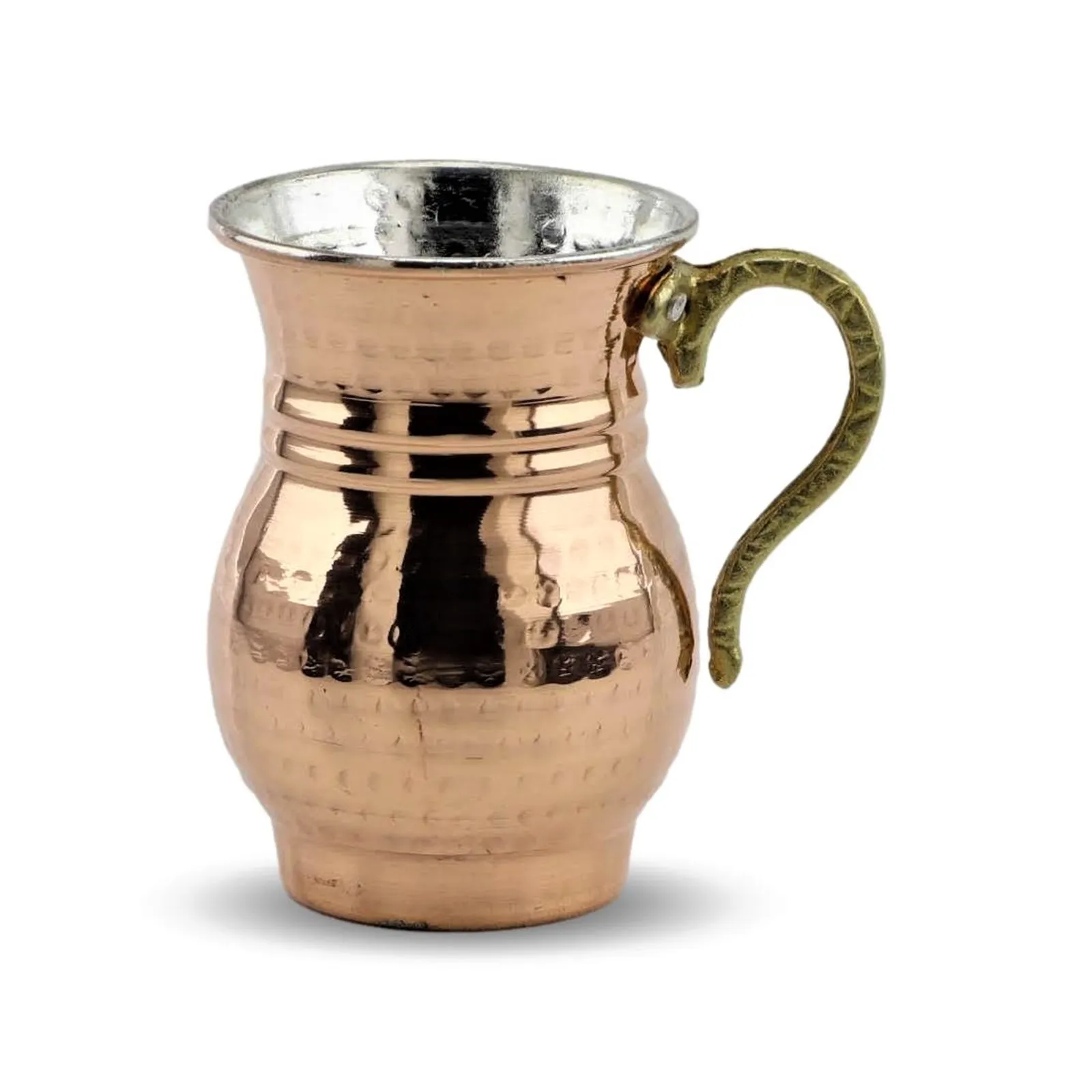 

6 Red Copper Bowl Copper Mug Tinned Copper Mug 200ml Tinned Copper Buttermilk Glass Marash Pulsed Work Buttermilk Hosaf Sherbet