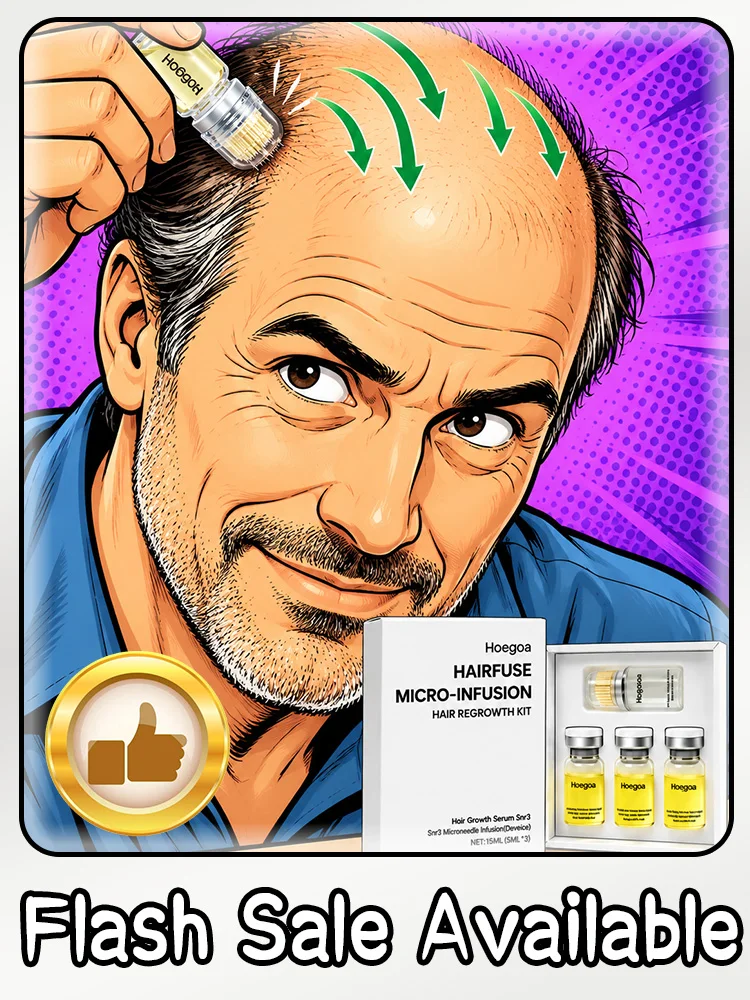 Pamper thinning hair, boost dense hair look, restore confidence for ordinary life