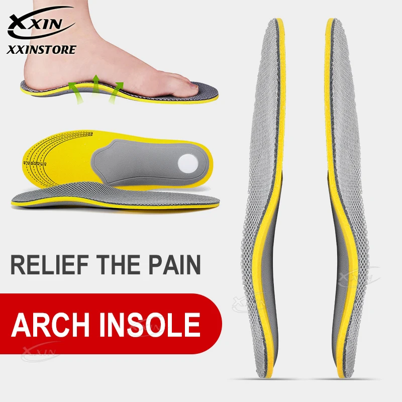 

【Xxin】Arch Support Shoe Insoles Men Women Orthopaedic Insoles Flat Foot Insole Size 35-46