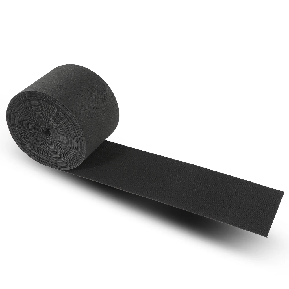 Black Ribbed Bunk Carpet / Marine Boat Trailer Runners / Outdoor - 12