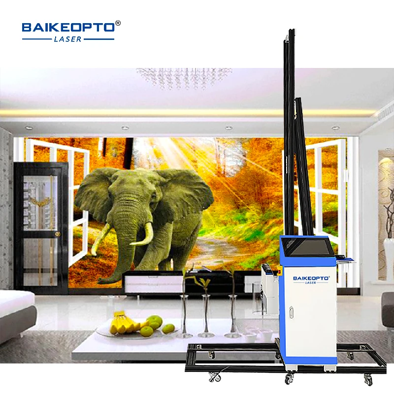 BK-UP1400 طابعة حائط إعلانية محمولة ومستقرة وعالية السرعة
